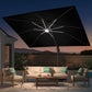 LumiShade LED Cantilever Umbrella