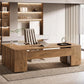 RegalCore L-Shaped Executive Office Desk with File Storage