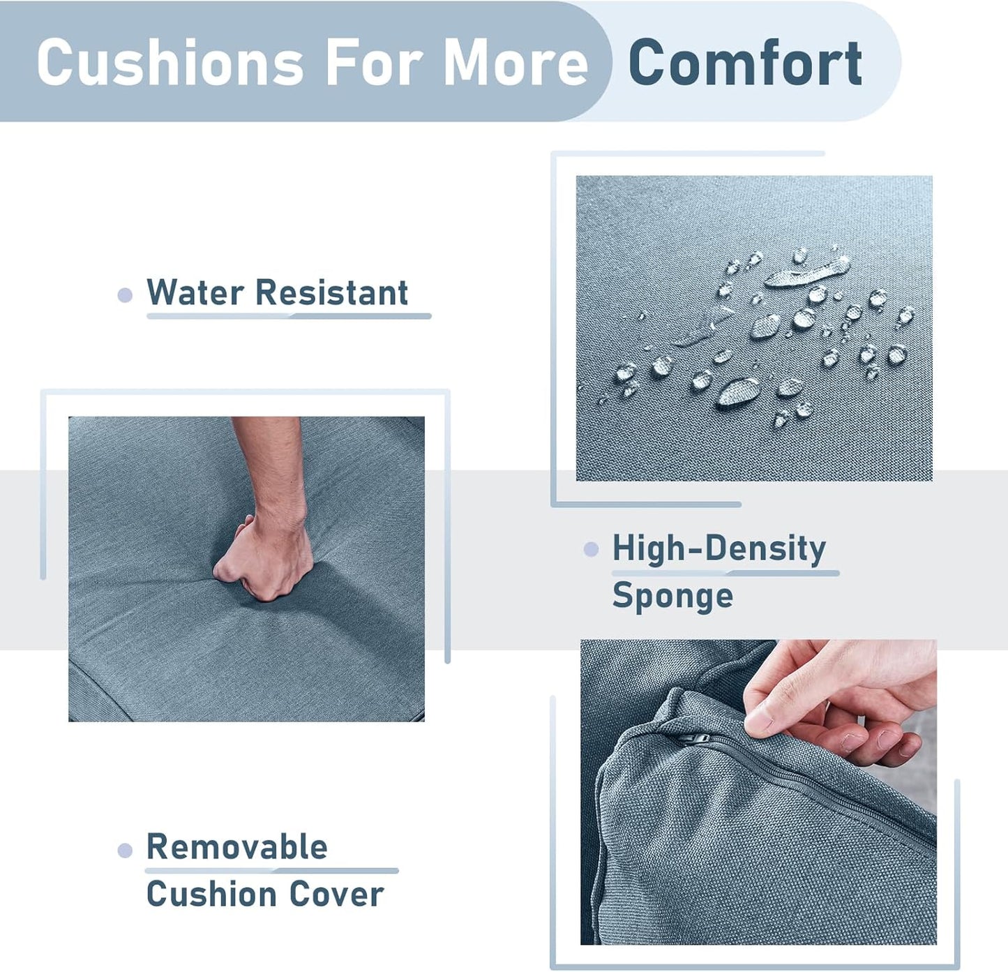 EverRock Outdoor Comfort Patio Set