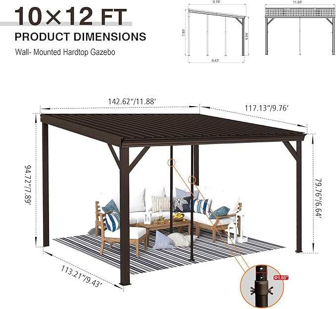 NovaLean Outdoor Pergola