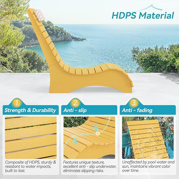AquaLuxe In-Pool Lounger