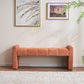 Modern Channel Tufted Upholstered Bench