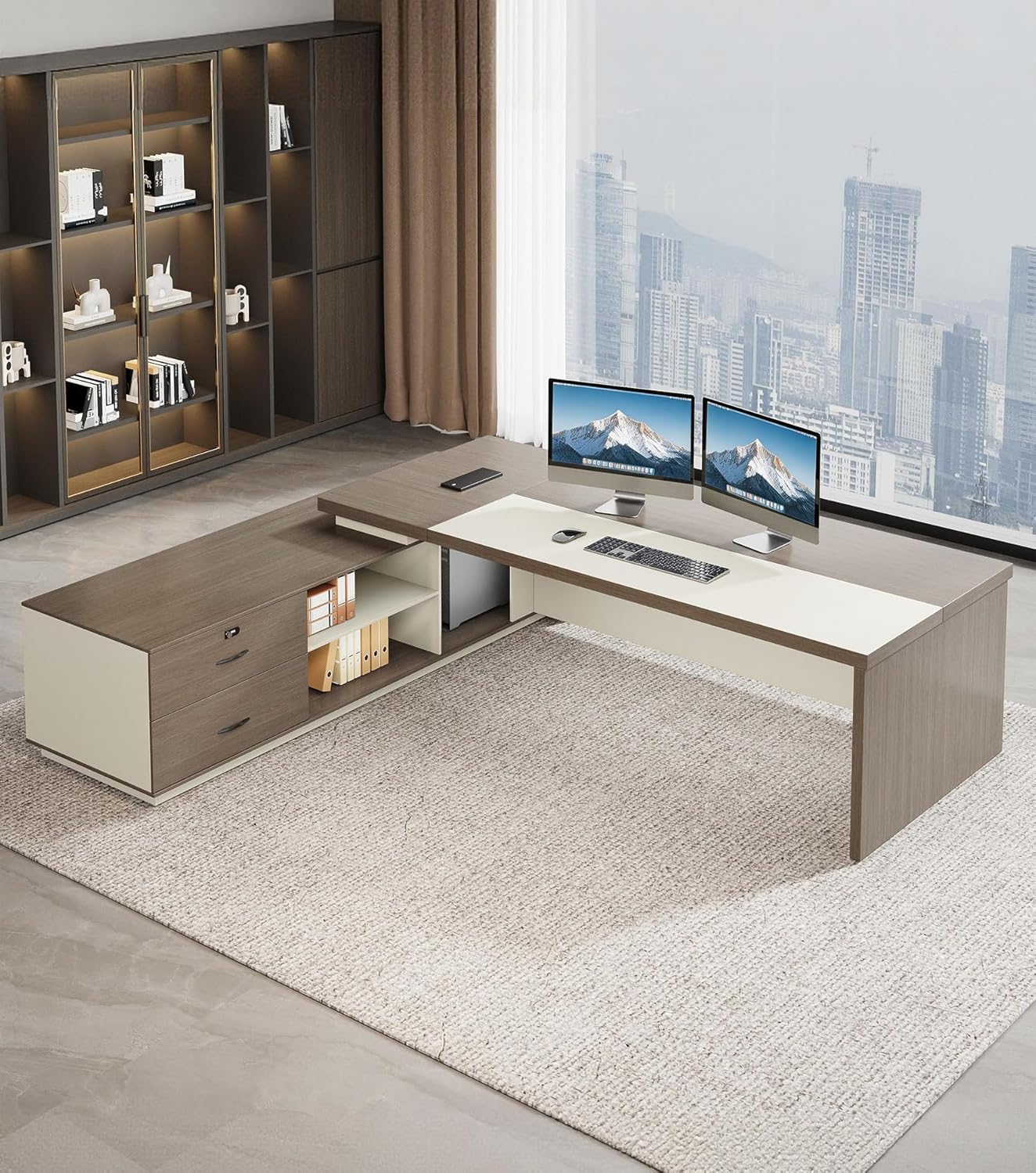 PrestigeFlex™ Executive Desk