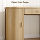 Monarch Fluted Executive Storage Desk with Charging Station