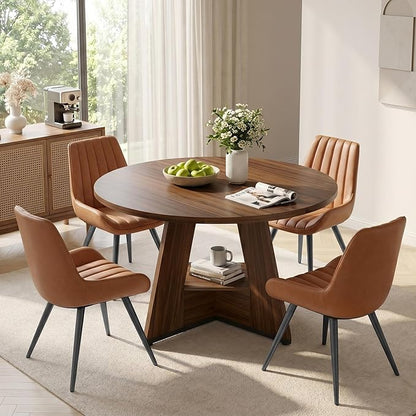 Bennett Round Dining Table Set