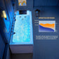 Jetted Hydromassage Whirlpool Bathtub