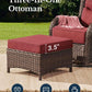 Crimson Haven Patio Conversation Set