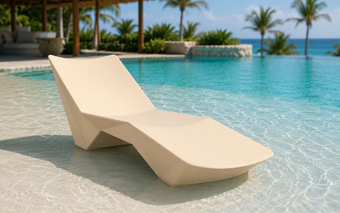 Azure Wave Resort Pool Lounger