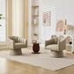 Highgate™ 360° Faux Leather Swivel Barrel Chair