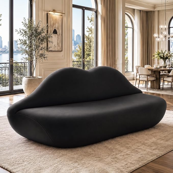 Art-Inspired Sculptural Lounge Chair