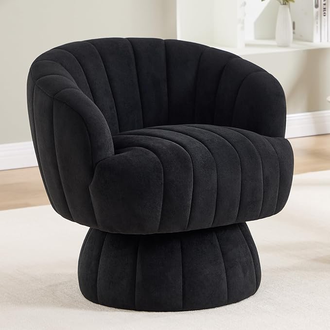 Serafina™ Velvet Swivel Accent Chair