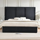 Modern Simplicity Linen Bed with Storage