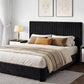 Modern Luxe Velvet Platform Bed