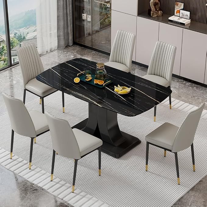 Monarch Marble Dining Set