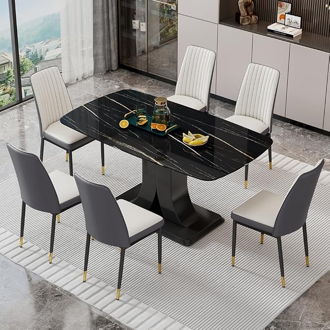 Monarch Marble Dining Set