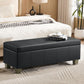 Contemporary Upholstered Storage Bench