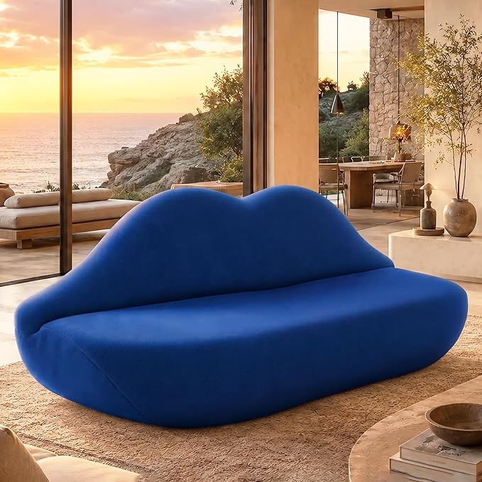 Art-Inspired Sculptural Lounge Chair
