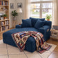Modern Oversized Corduroy Cloud Chaise Lounge