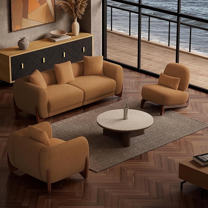 Modern Contour Boucle Cloud Collection