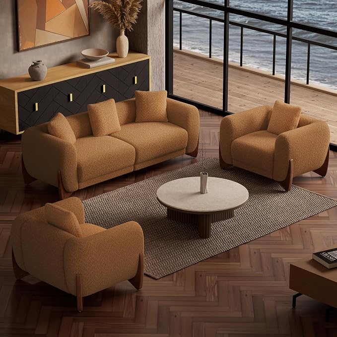 Modern Contour Boucle Cloud Collection