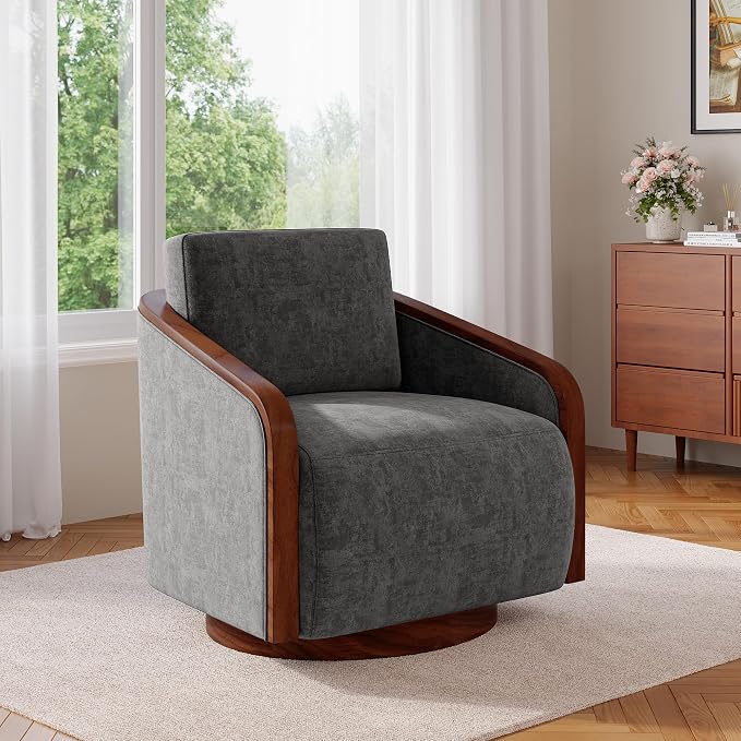 Elmhurst™ Swivel Barrel Chair