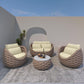 Riviera Rope 4 Piece Outdoor Conversation Set