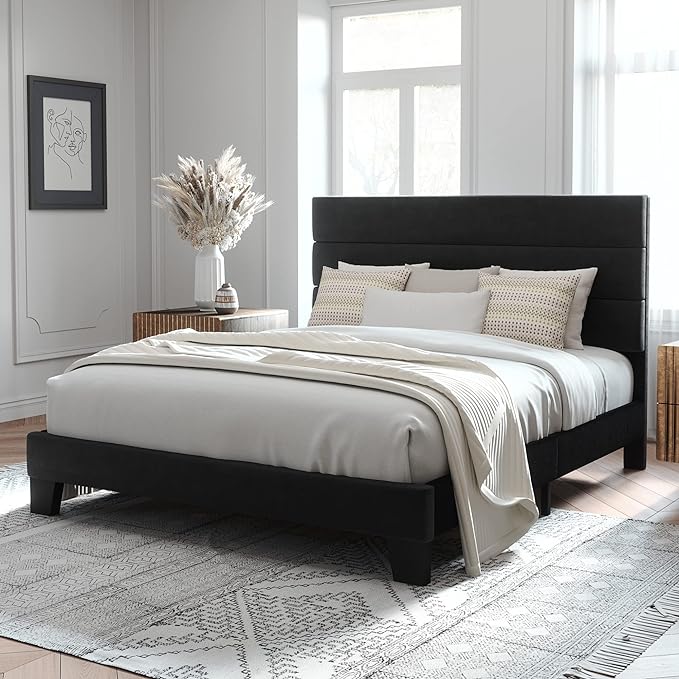 Minimalist Upholstered Bed