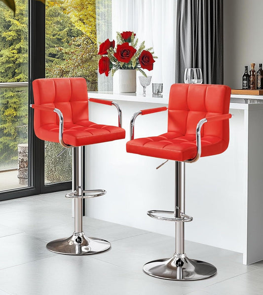 Contour Comfort Swivel Bar Stool Set