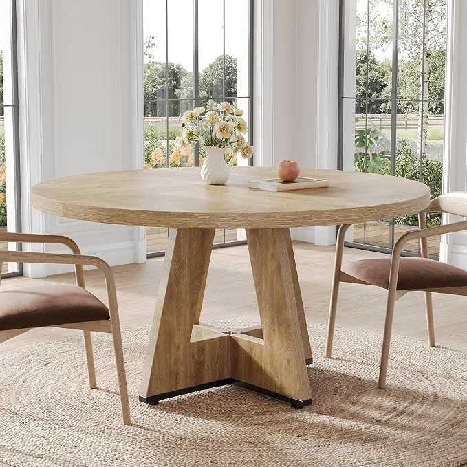 Brighton 47" Round Pedestal Dining Table