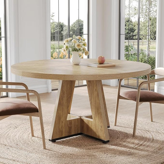 Brighton 47" Round Pedestal Dining Table