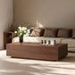 Modern Wood Coffee Table with Hidden Storage