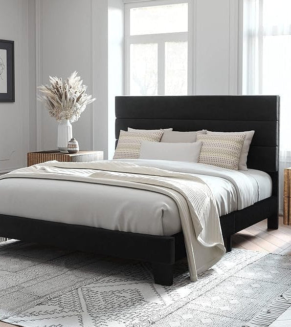 Minimalist Upholstered Bed