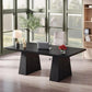 Noir Executive Desk