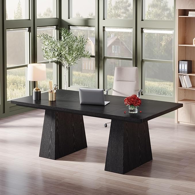 Noir Executive Desk