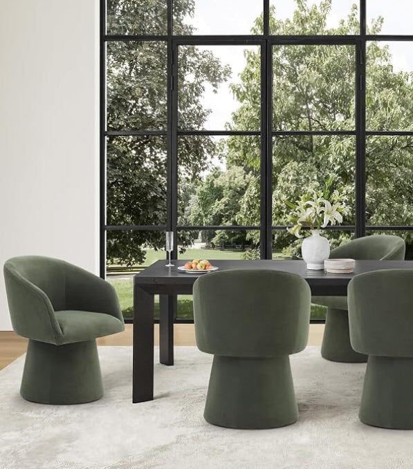 Bennett 360° Swivel Dining Chair Set