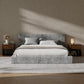 Cloud Chenille Upholstered Bed