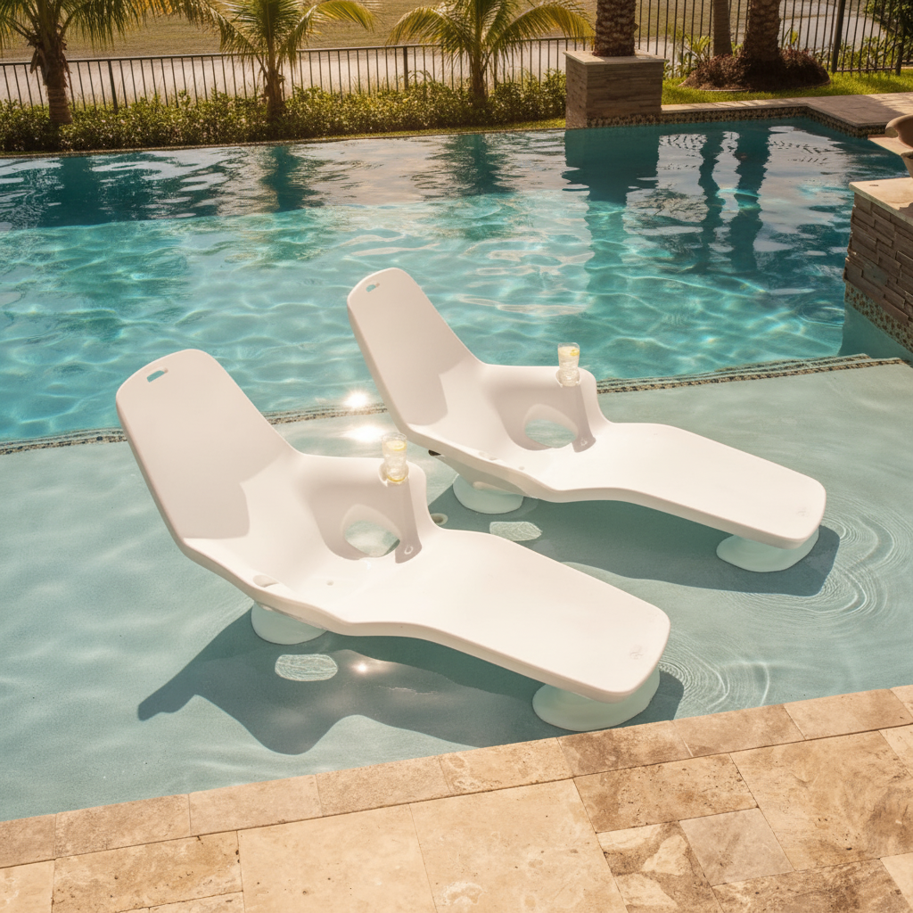 Lagoon Luxe™ Pool Lounger Set