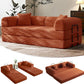 CloudRest Corduroy Sleeper Sofa Bed