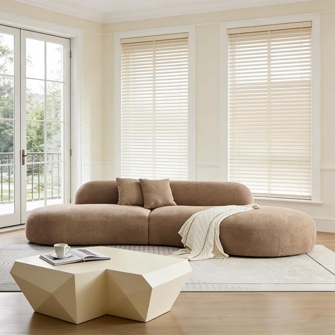 CloudCurve Bouclé Modular Sofa