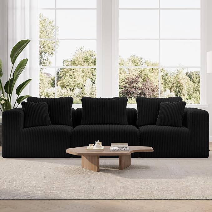 CloudFlex Corduroy Modular Sectional Sofa