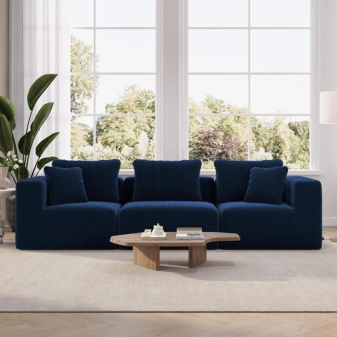 CloudFlex Corduroy Modular Sectional Sofa