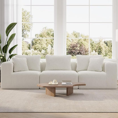 CloudFlex Corduroy Modular Sectional Sofa