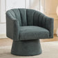 Highgate™ 360° Faux Leather Swivel Barrel Chair