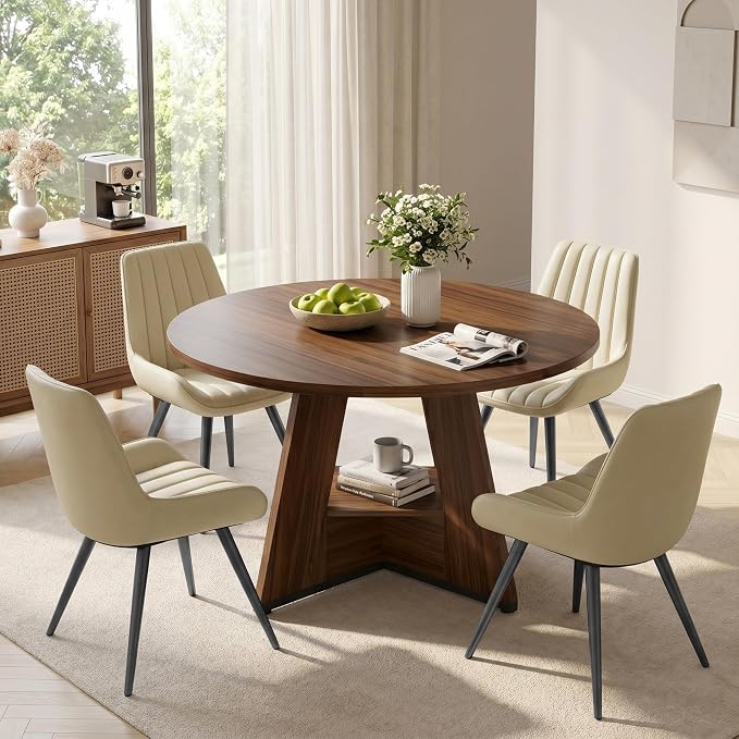 Bennett Round Dining Table Set