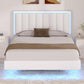 Floating LED Platform Bed
