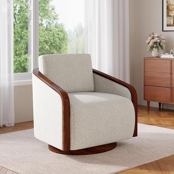 Elmhurst™ Swivel Barrel Chair