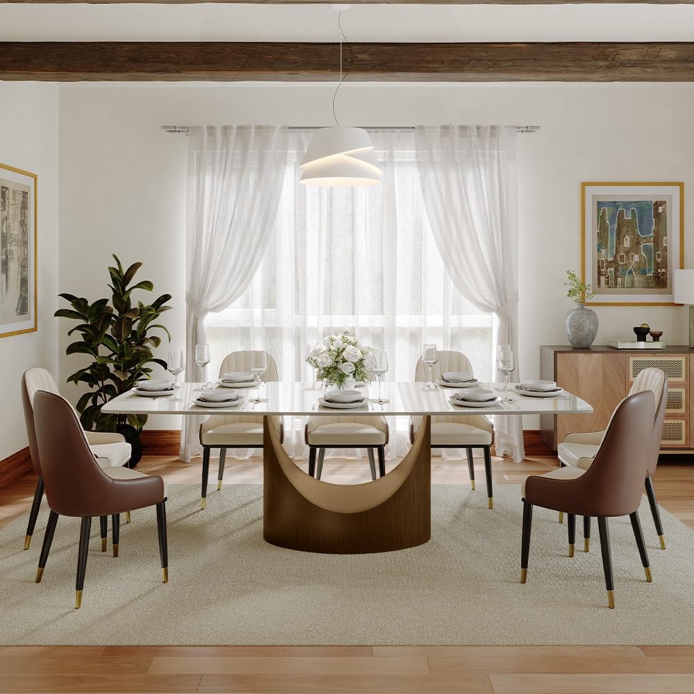 Pandora Luxe™ Sintered Stone Dining Table