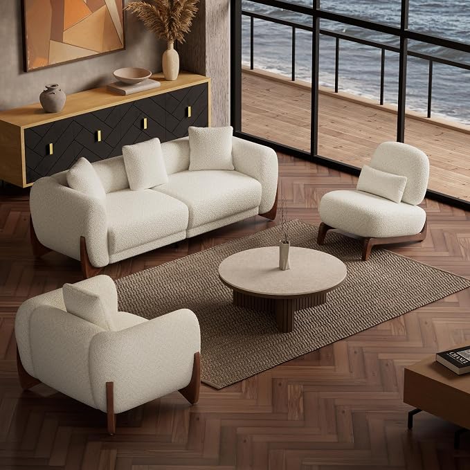 Modern Contour Boucle Cloud Collection