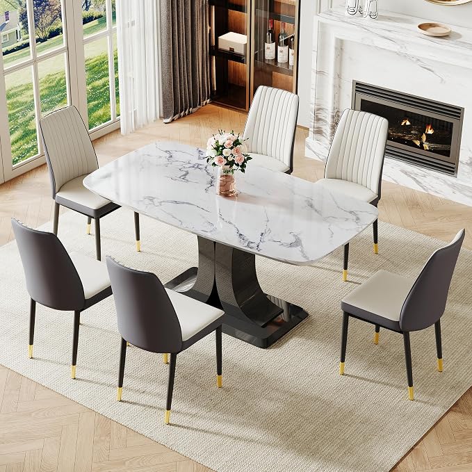 Monarch Marble Dining Set