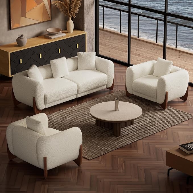 Modern Contour Boucle Cloud Collection